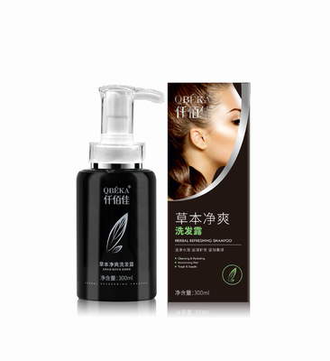 QBEKA pflanzliche erfrischende Anti-Haarausfall-Shampoo Haare wiederherstellen Shampoo