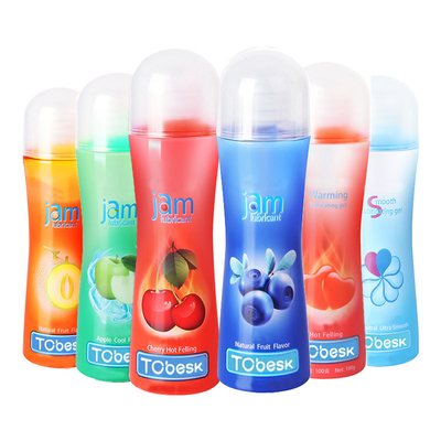 100 ml Körpersichere Schmierstoffe Fruchtbar Essbar Geschmacksschmierstoff leicht zu reinigen