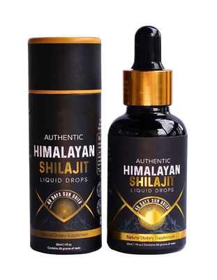 Authentische Himalaya-Gesundheit Nahrungsergänzungsmittel Shilajit Flüssigkeit