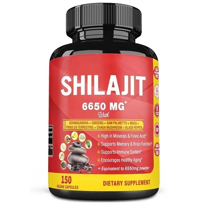 Anpassung Gesundheit Bewegung Schlankheitsergänzung Shilajit Kapseln