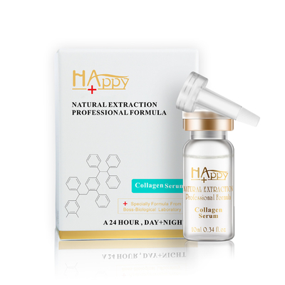 Biologischer Bestand Kollagen Elastische Peptidserum, Vitamin C Hyaluronsäure Kollagen Intensive Gesichtsserum