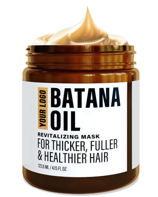 Unterstützen Sie Private Label Custom Logo Batana Öl in Conditioner für Haar Ernährung