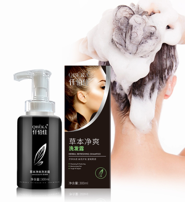 Kunden-Anpassung Logo Kräuterfrischungs-Haar-Wiederherstellung Shampoo für OEM ODM-Produkte