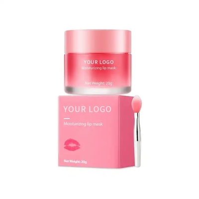 Weibliche Privatmarke Fruchtgeschmack Lippen Schlafmaske 20g Lippen über Nacht befeuchten