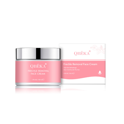 Qbeka Herbal Brighten Cream Set Vitamin C zur Korrektur von dunklen Flecken und Porenverringerung