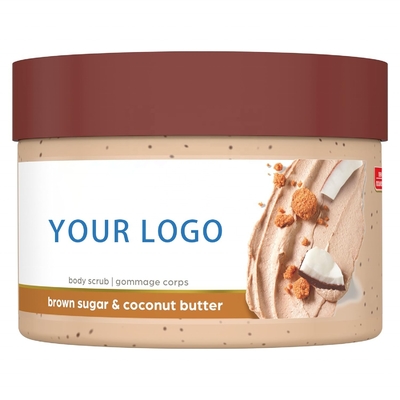 Seidige Haut Körper scrub Exfoliation Nahrung mit organischem umweltfreundlichem Material