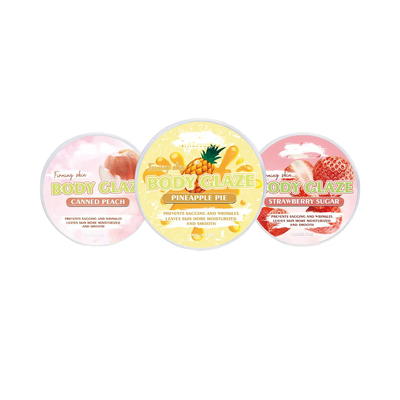 Körperbutter Donut Erdbeere Körperfeuchtigkeitscreme Feuchtigkeitsspender Anti-Aging Glättende Körpercreme