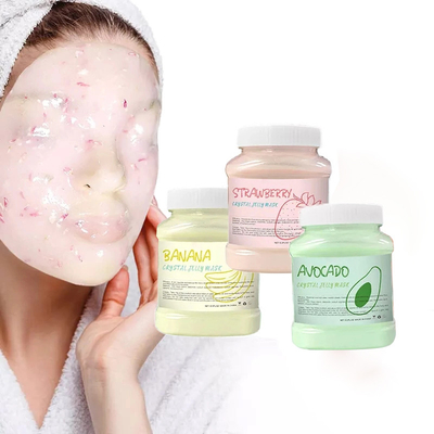 Hydratisierende Hydro-Nährende Gelee-Maske mit kollagenanreichertem Fruchtmaskenpulver