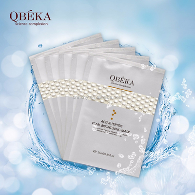QBEKA Aktive Peptide Perlen-Bleaching-Bleaching-Maske 5 Stück/Box für alle Hauttypen