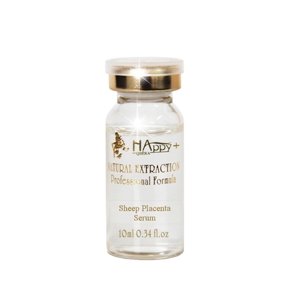 Happy QBEKA 10 ml Schafsplakenta-Augenserum zur Reparatur und Feuchtigkeitsversorgung von Dunklen Kreisen