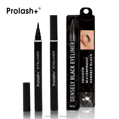 Pflanzliche Zutaten Dichte schwarze wasserdichte Eyeliner für die beste Wirkung auf Augenmake-up