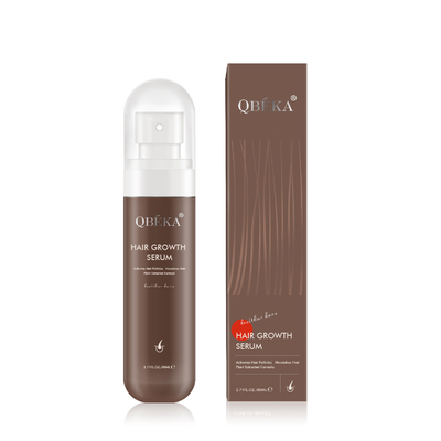Unisex 80 ml QBEKA Polygonum Multiflorum Haarwachstumsflüssigkeit zur 15-Tage-Follikelaktivierung