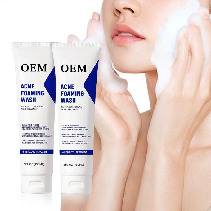 Personalisierte Hautpflege Produkte Feuchtigkeitsspender Gesichtsreiniger schnelle Wirkung Great Vagen Fabrik Versorgung 120ml 4