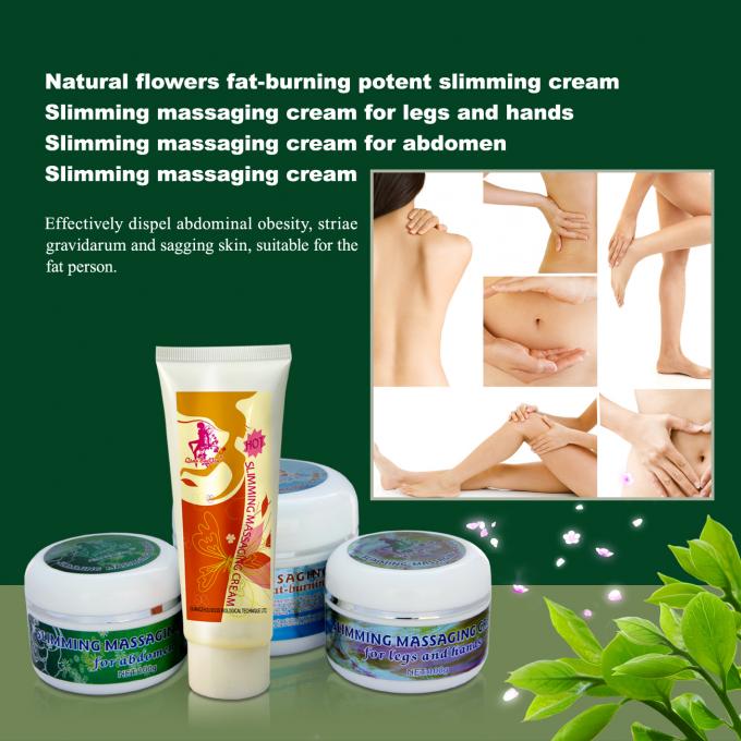 Großhandel Natürliche Blumen Fettverbrennung Potent Körper Schlankheitscreme Körpermassage Creme Gewichtsverlust 0