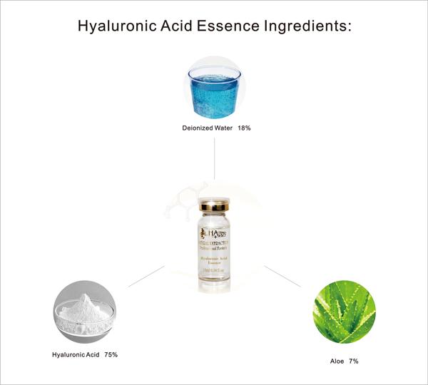 Hyaluronsäure-Serum von hoher Qualität, Vitamin-C-Bleaching-Anti-Aging-Feuchtigkeitslösung 0