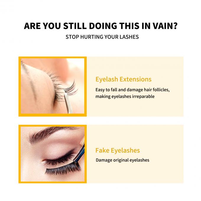Logo Kunden-Logo Akzeptable Wimpern Verstärkende Serum mit Bio-Enzym-Technologie 1