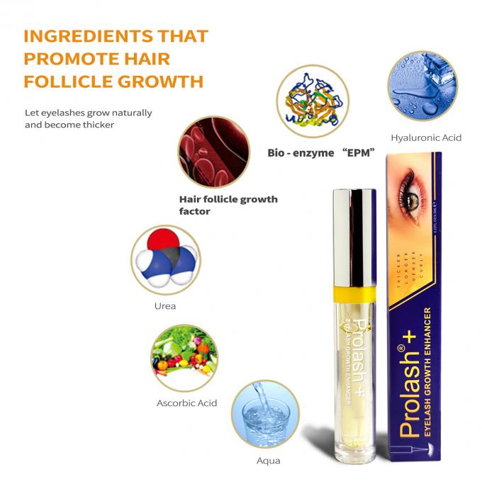 Logo Kunden-Logo Akzeptable Wimpern Verstärkende Serum mit Bio-Enzym-Technologie 4