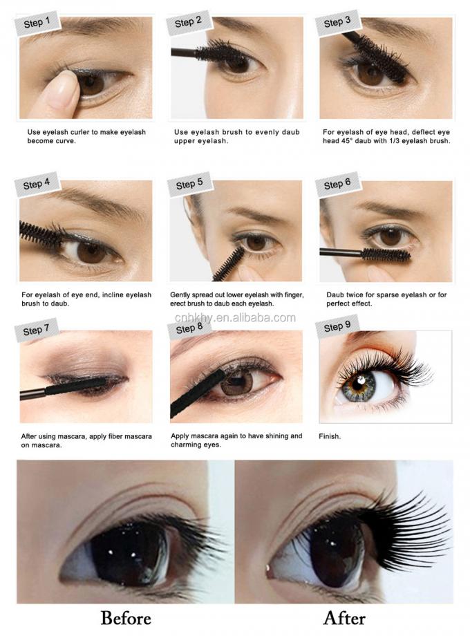 Gewürzliche Wimpernwachstum Flüssigkeit Bio Vegan Wimpern Serum für schöne Wimpern 7
