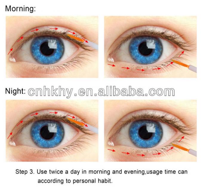 Holen Sie sich vollere, dickere und längere Bläschen mit Lashtonic Wimpern Augenbrauenwachstum Flüssigkeitserum 5ml 3