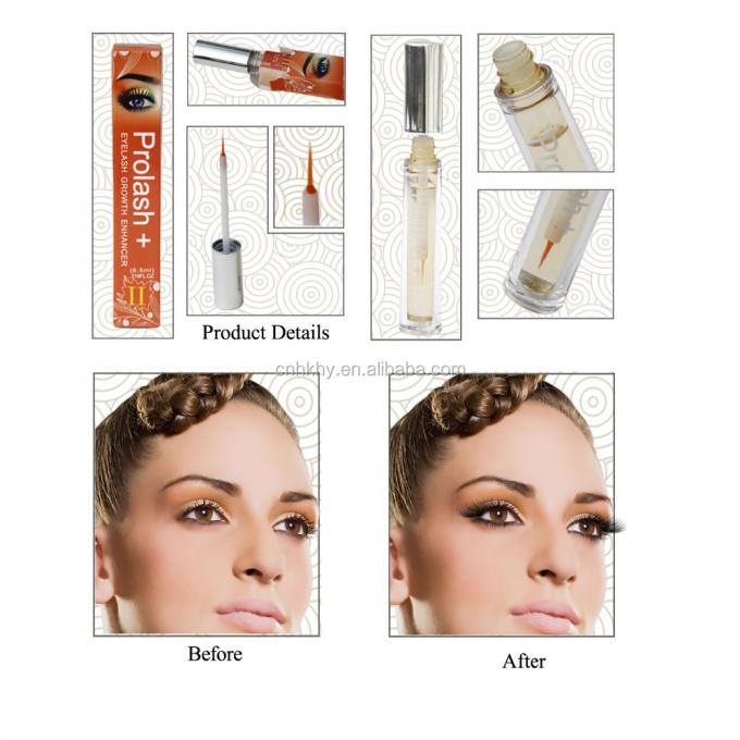Verlängerung Unisex Prolash EPM Wimpernwachstumsverstärker Serum 6,5 ml für vollere Wimpern 3