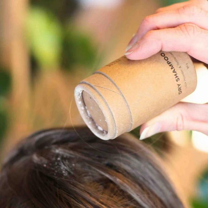 100% natürliche vegane Trocken-Shampoo-Pulver für weibliche Haare mit Private Label-Unterstützung 0