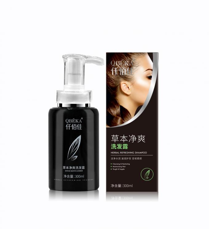 Kunden-Anpassung Logo Kräuterfrischungs-Haar-Wiederherstellung Shampoo für OEM ODM-Produkte 0