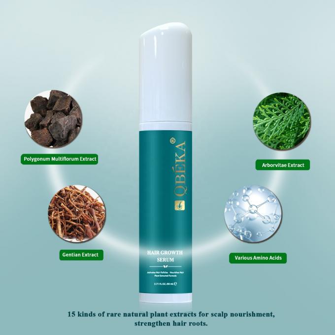 80 ml Haarwachstumsöl Private Label Produkt Profi QC Team Anti Haarausfall Serum 9