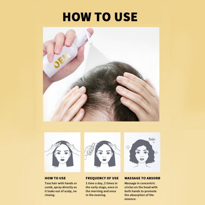 Kräuter 7-15 Tage Haarwachstumsserum Volumen und Glanz an Ihrem Haar mühelos wiederherstellen 2