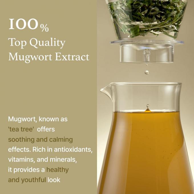 Männliche Mugwort-Extrakt-Serum zur Beruhigung empfindlicher Haut Reduzierung von Rötungen und Hydratation 1