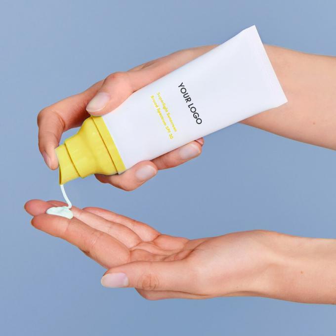 Männlicher Sonnenschutz Privatetikett SPF 30 Sonnenschutzmittel mit Zinkoxid Leichtgewichtscreme 1