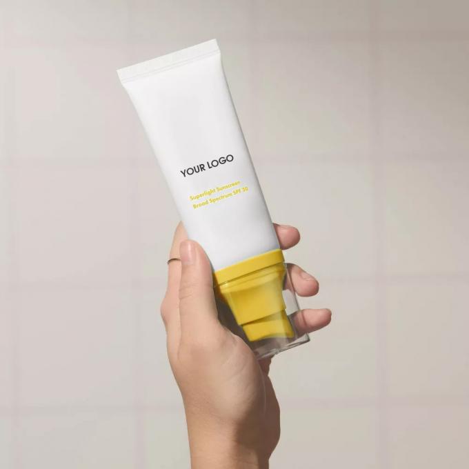 Männlicher Sonnenschutz Privatetikett SPF 30 Sonnenschutzmittel mit Zinkoxid Leichtgewichtscreme 0