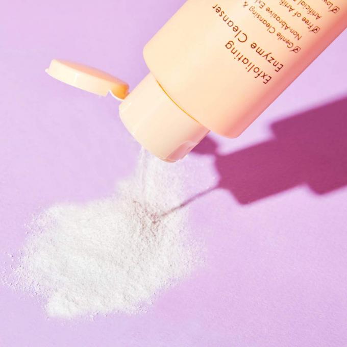 Unterstützung Private Label Enzym Gesichtswaschpulver Männliches Papayapulver Reinigungspulver 1