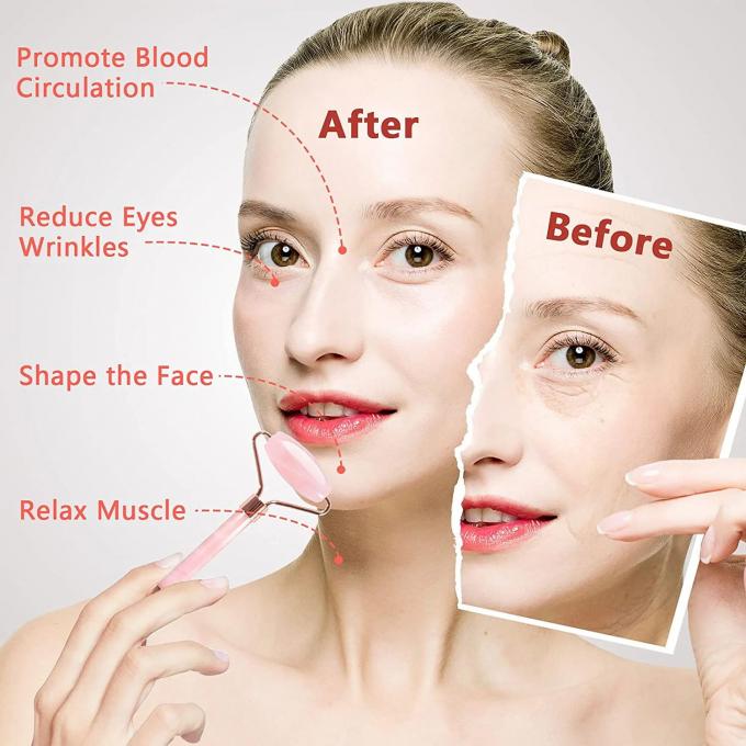 Custom Jade Roller Gua Sha Set Schönheitsmittel für Männer Hautpflege Routine und Anti-Aging 1
