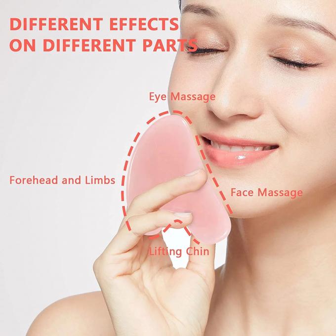 Custom Jade Roller Gua Sha Set Schönheitsmittel für Männer Hautpflege Routine und Anti-Aging 2