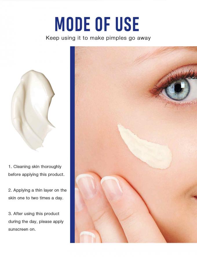 Natürliche Bio-Acne-Behandlung Creme Menge 1000 6