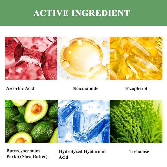 Regelmäßige Größe Anti-Aging Feuchtigkeitscreme Bio-natürliche Faltenlöschcreme für Erwachsene 10