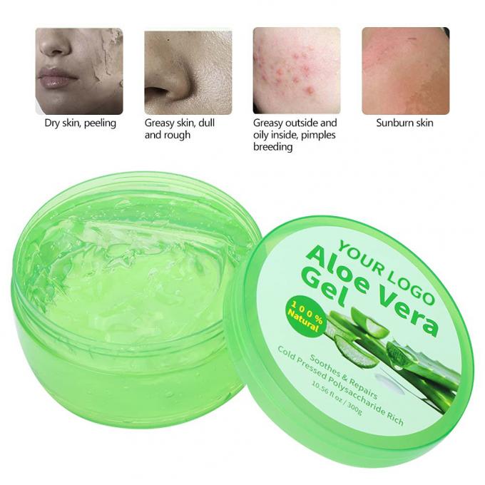 Private Label OEM Bio Nach Sonnenkühlung Aloe Vera Gel für beruhigende gereizte Haut 0