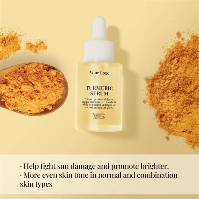 Natürliches Vitamin C Niacinamid Serum mit Hyaluronsäure und angepassten Zutaten 2