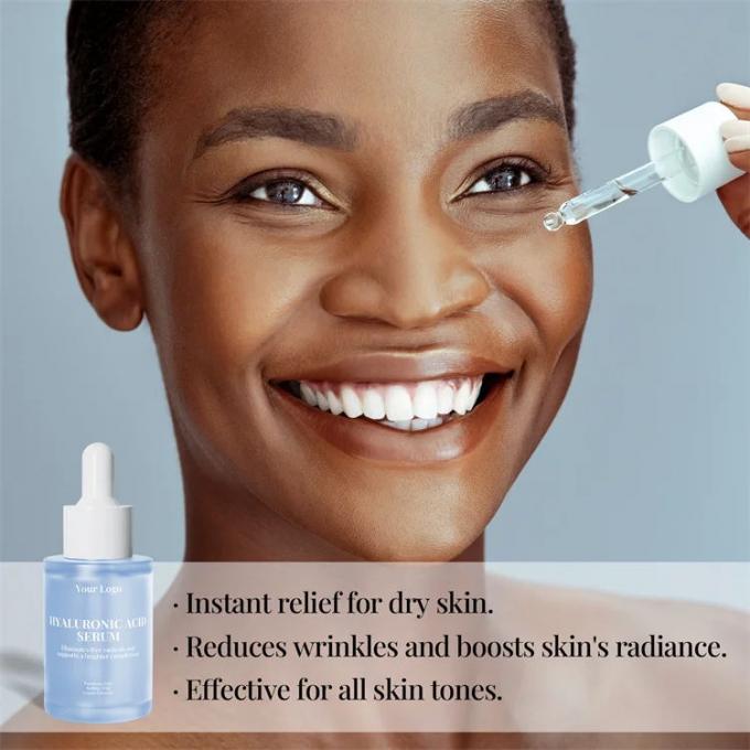 Natürliches Vitamin C Niacinamid Serum mit Hyaluronsäure und angepassten Zutaten 3