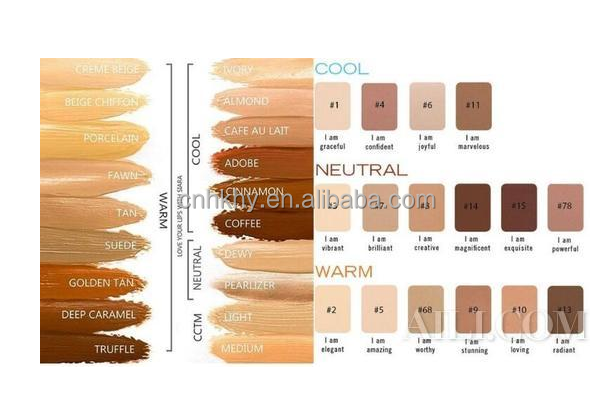 Verbergende Make-up Foundation Creme für natürliche und feuchtigkeitsspendende Basis 2