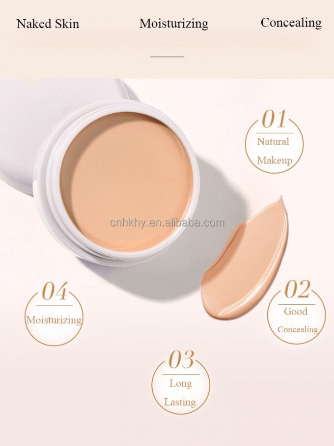 Verbergende Make-up Foundation Creme für natürliche und feuchtigkeitsspendende Basis 4