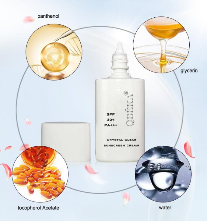 Panthenol-Infusionskörper-Gesichtssonnencreme SPF 50 für einen sicheren und effektiven Schutz 3
