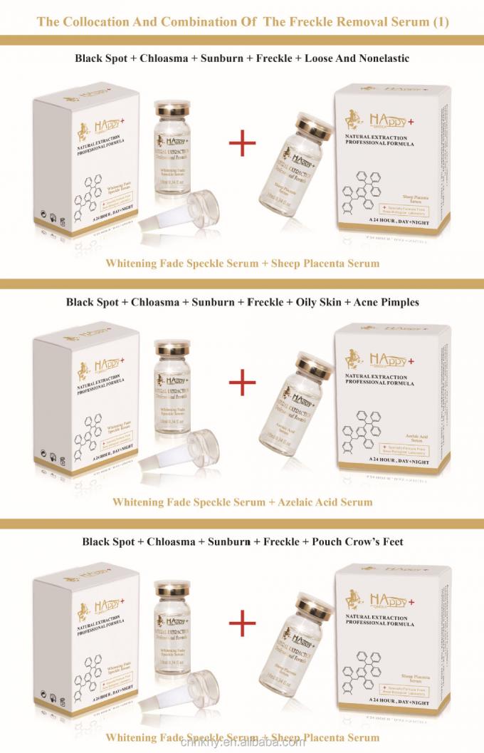 Tageszeit verwendet Bio Vitamin C QBEKA Schafsplakenta Serum Gesichtscreme für Unisex 7