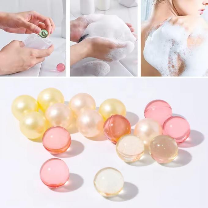 Essential Oil Bad Beads für Privatkleidung Hotel Spa Feuchtigkeitskapsel Körperpflege 4