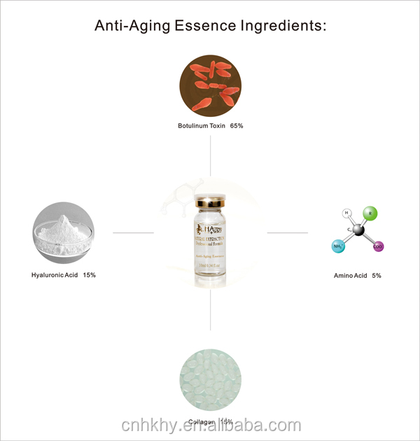 Aminosäurebefeuchtigungslösung für empfindliche Haut Anti-Aging-Hyaluronsäure-Serum 7