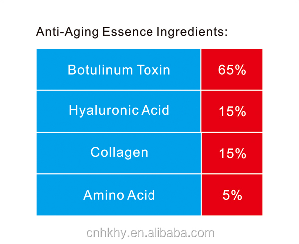 Aminosäurebefeuchtigungslösung für empfindliche Haut Anti-Aging-Hyaluronsäure-Serum 8