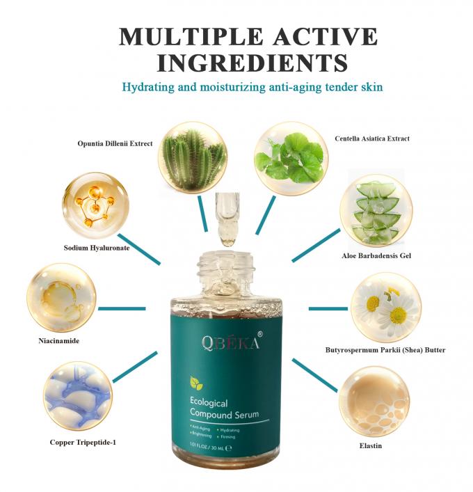Leichtes All-in-One-Serum zur Hydratation und Fading von dunklen Flecken Anpassungsfähige Formel 2