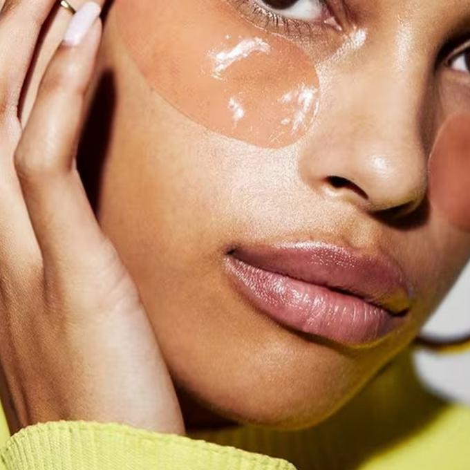 Hydrogel-Augenmaske mit Niacinamid-Infusion für eine hellere, hydratisierte Haut 5 Stück 0