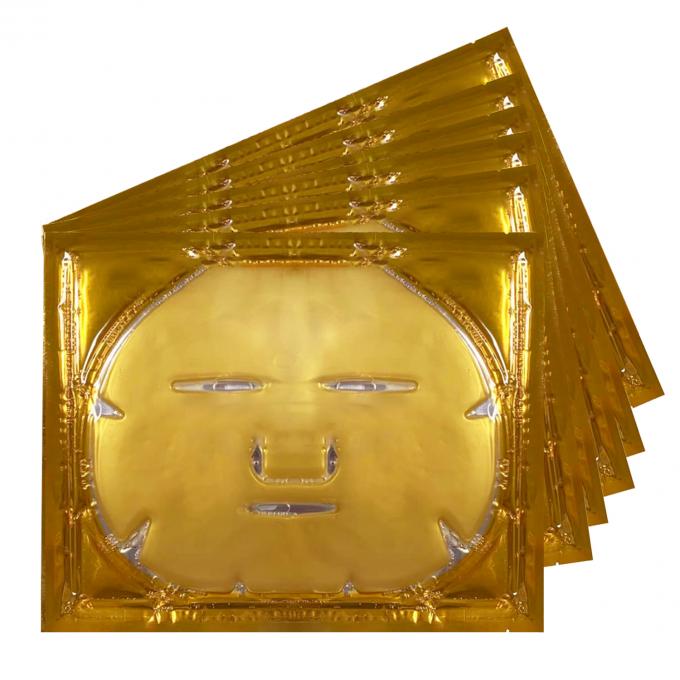 Biologische 24K Gold Gesichtsmaske für Zuhause Beruhigendes Gel Anpassbares Kollagen Kristall Schönheit 2