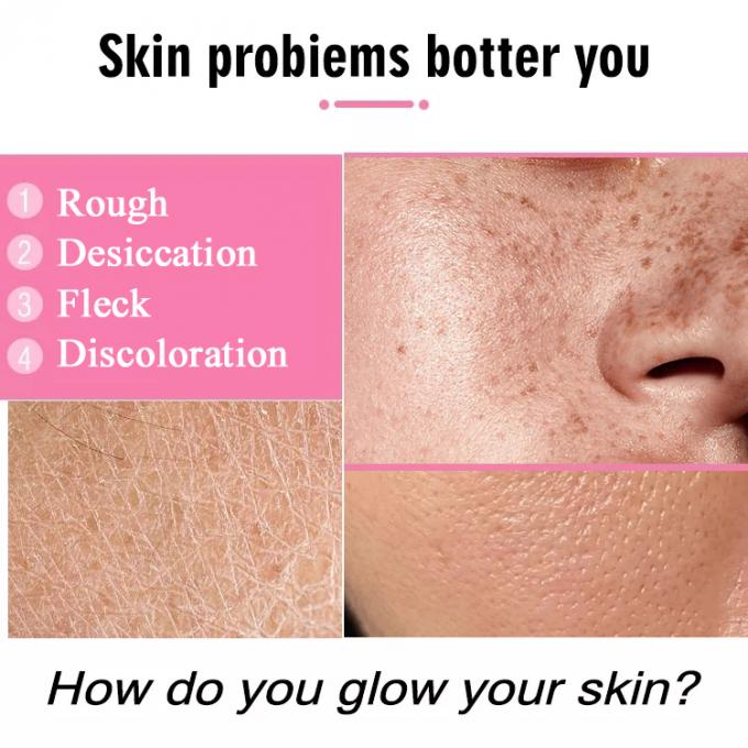 Heim Abschälende Lavendelgelmaske Gesichts-Spa Anti-Aging Hydratationspulvermaske individuell 9